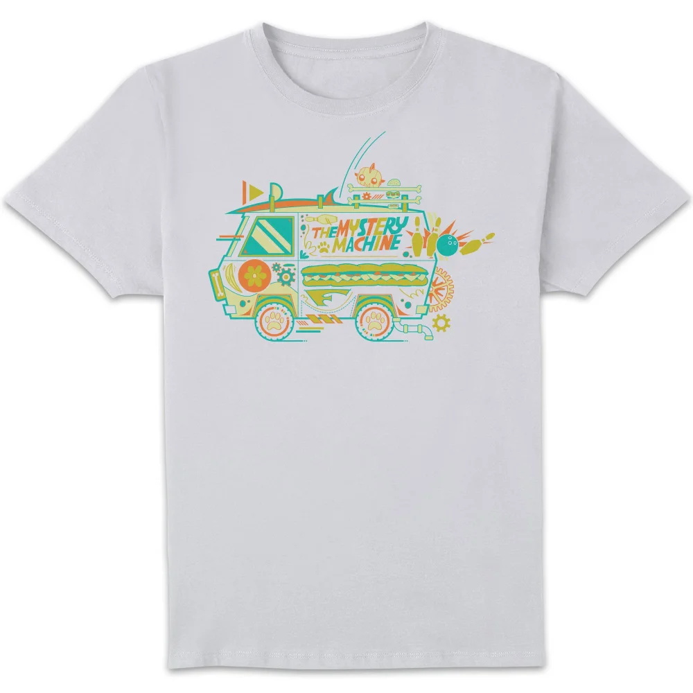 The Mystery Machine Men's T-Shirt - White - S Image 1