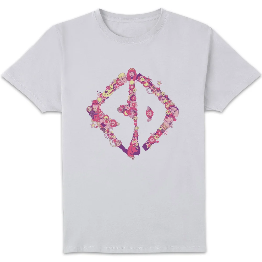 Scooby-Doo Floral Men's T-Shirt - White - S Image 1