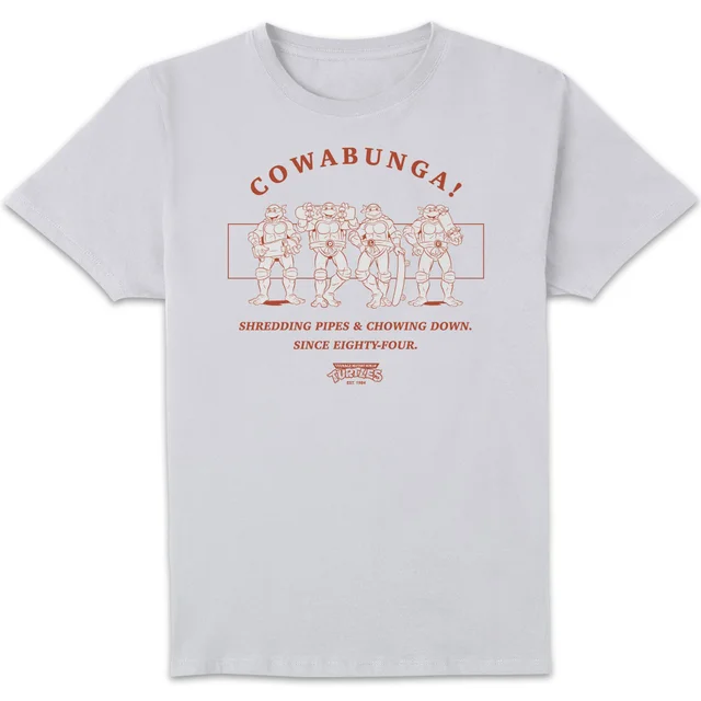 Teenage Mutant Ninja Turtles Chow Down Unisex T-Shirt - White