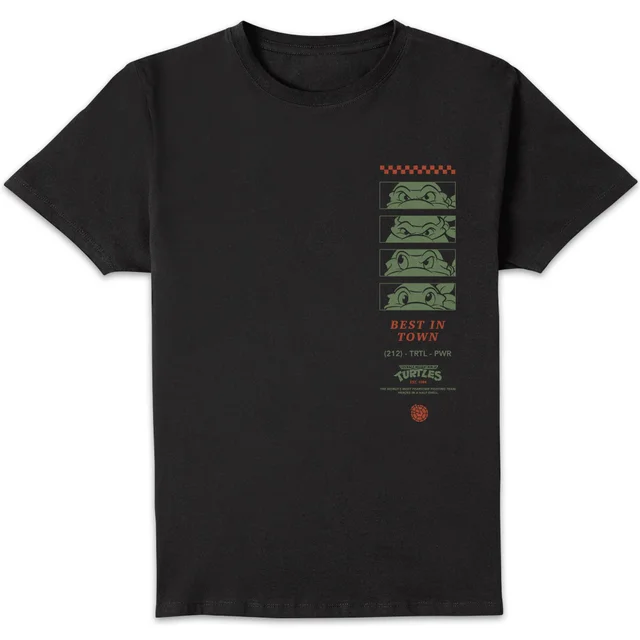 Teenage Mutant Ninja Turtles Fearsome Fighting Team Unisex T-Shirt - Black