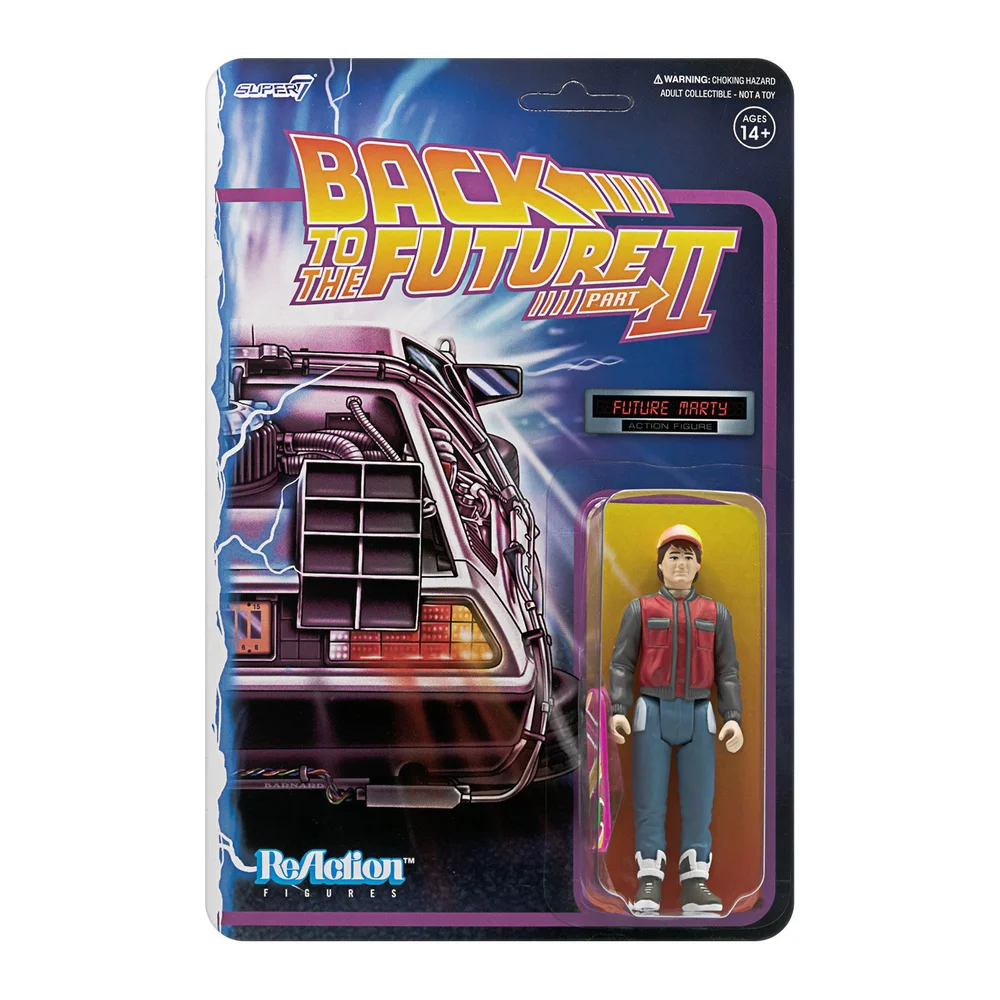 Super7 Back To The Future Part II ReAction Figure - Future Marty Image 1