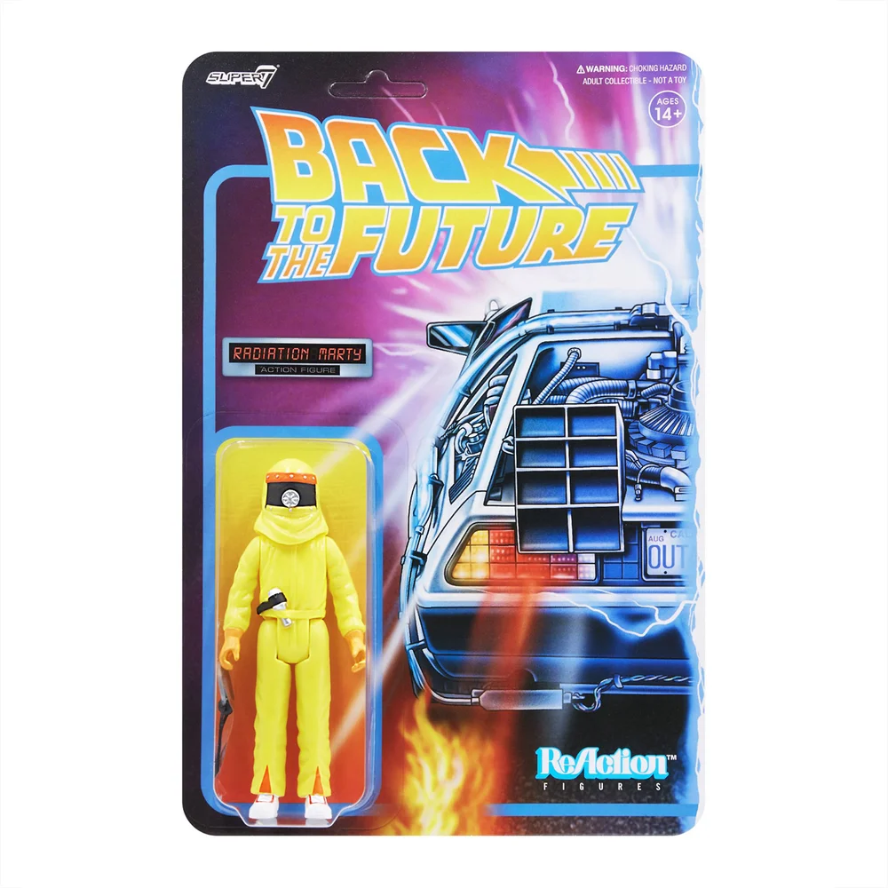 Super7 Back To The Future Part II ReAction Figure - Radiation Marty Image 1