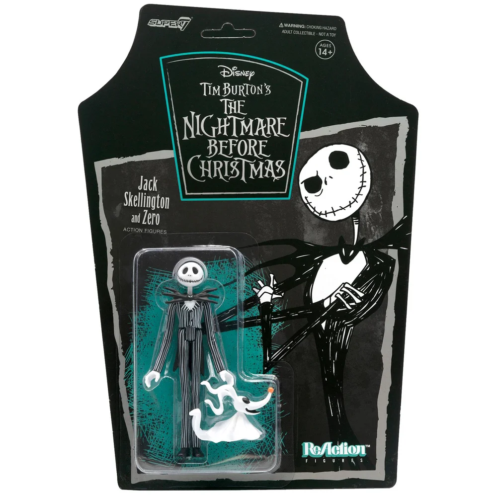 Super7 ReAction The Nightmare Before Christmas ReAction - Jack Skellington Image 1
