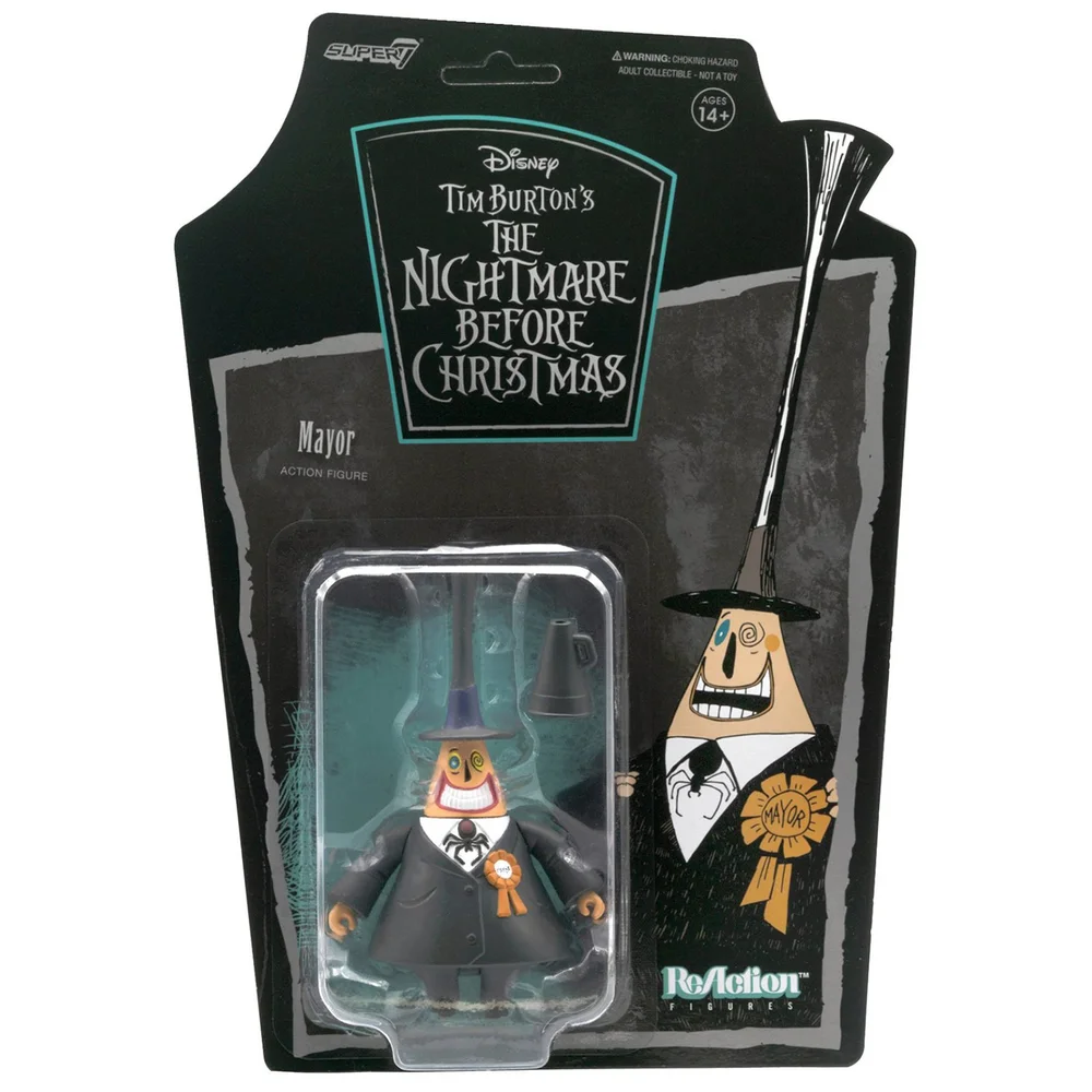 Super7 The Nightmare Before Christmas ReAction Figure - The Mayor Image 1