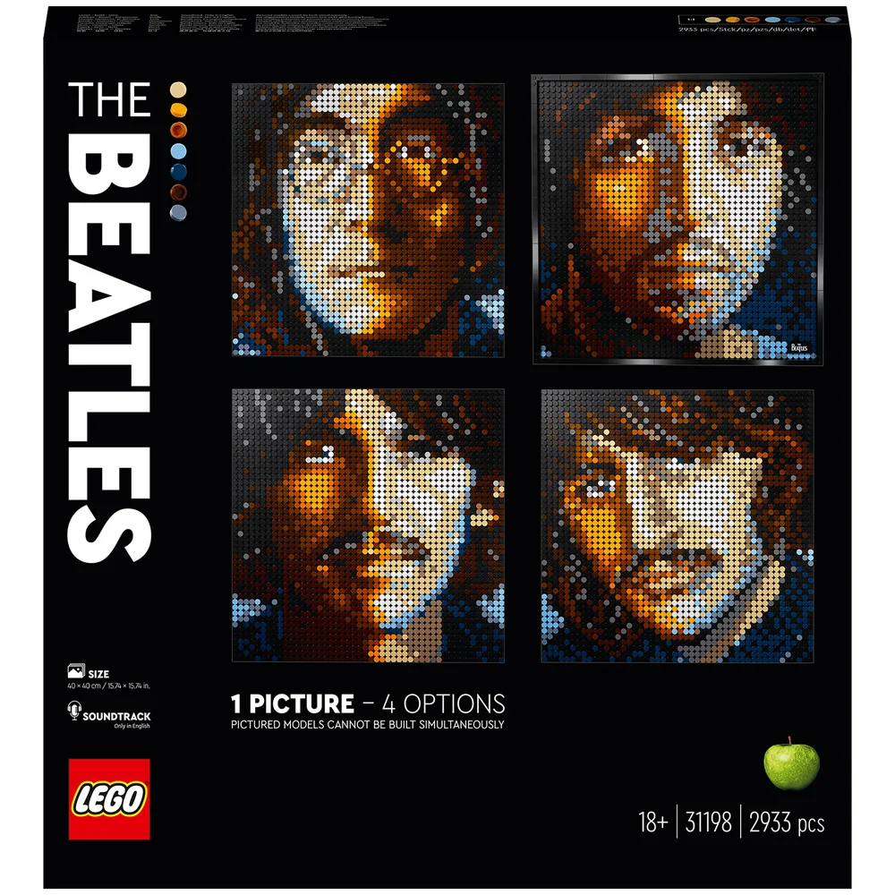 LEGO Art The Beatles Set for Adults Wall Décor (31198) Image 1