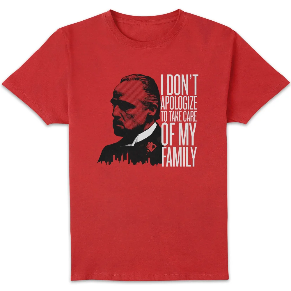 The Godfather I Dont Apologize Men's T-Shirt - Red - S Image 1