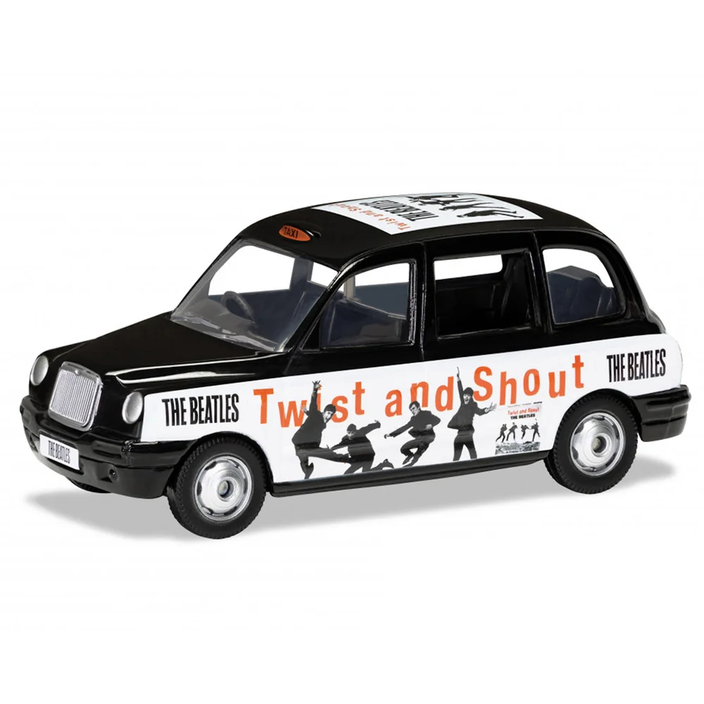 The Beatles London Taxi Twist and Shout Model Set - Scale 1:36 Image 1