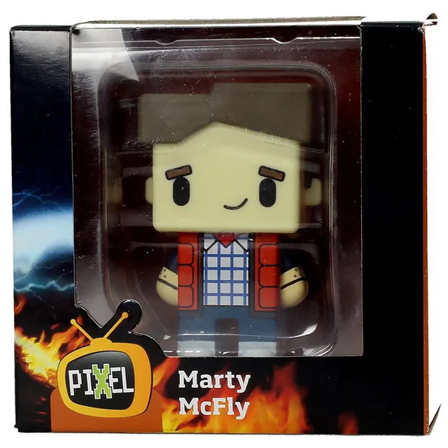 Pixel Figure Back to the Future Marty Mcfly 7cm