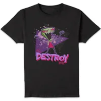 Invader Zim I'll DESTROY You Men's T-Shirt - Black