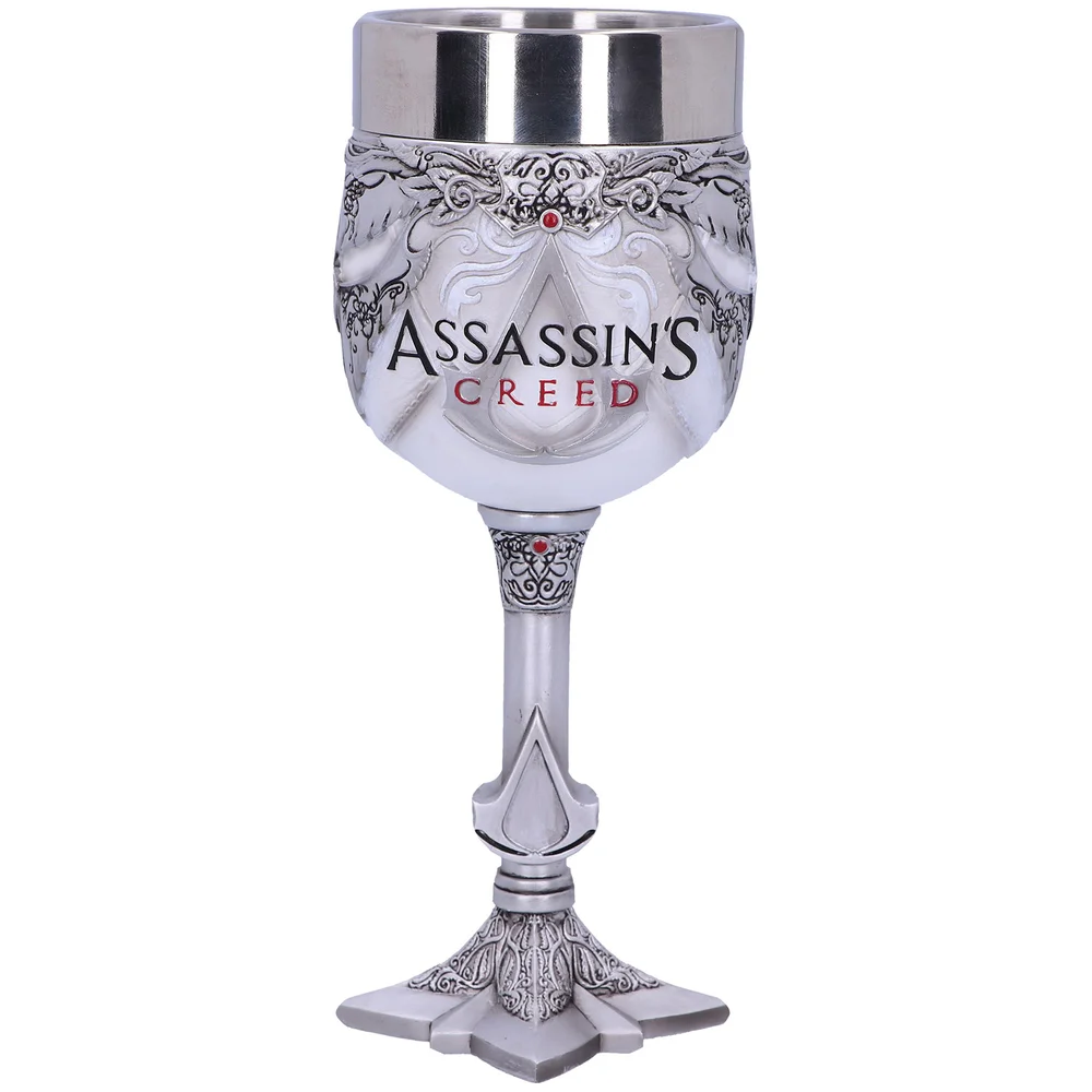 Officially Licensed Assassin’s Creed® White Game Goblet 20.5cm Image 1