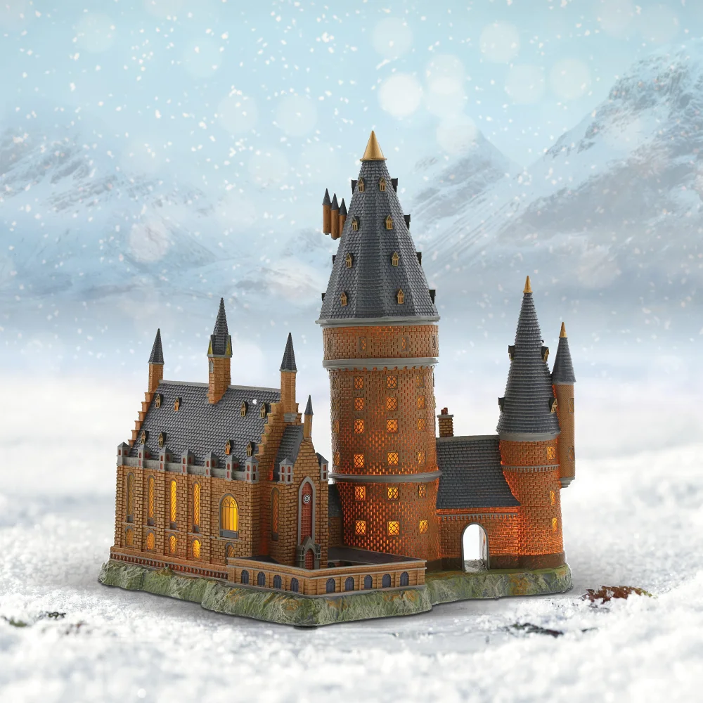 Enesco Harry Potter Illuminated Buildings Hogwarts™ Great Hall and Tower (33cm) Image 1