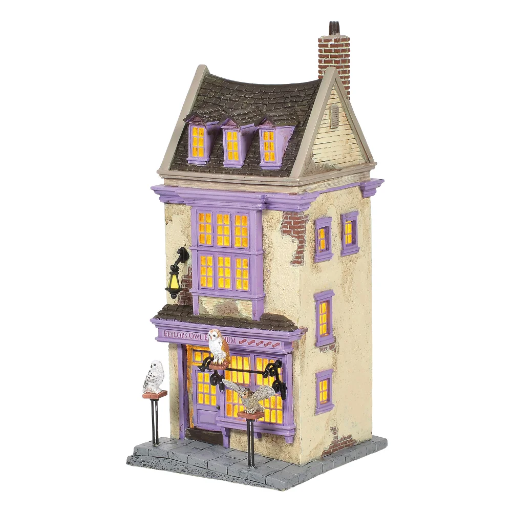 Enesco Harry Potter Illuminated Buildings Eeylops™ Owl Emporium (22cm) Image 1