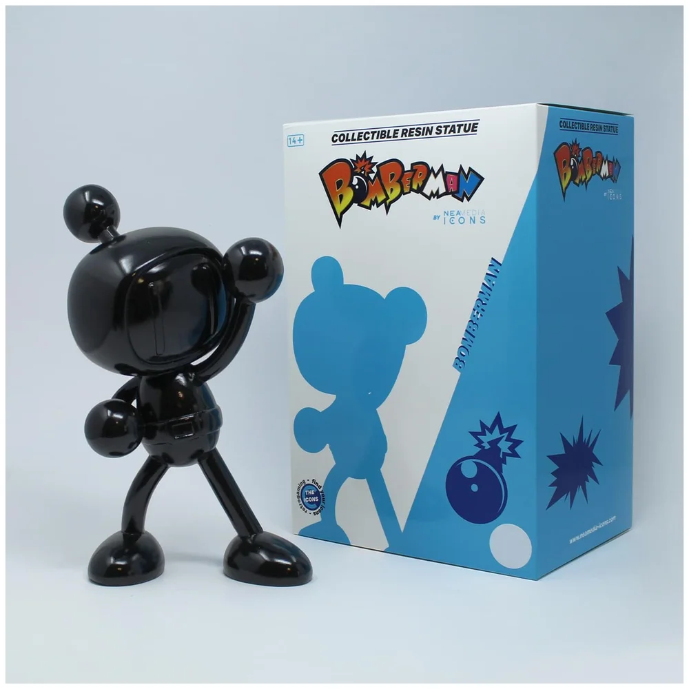 Icons Bomberman 25cm Resin Statue - Black Image 1