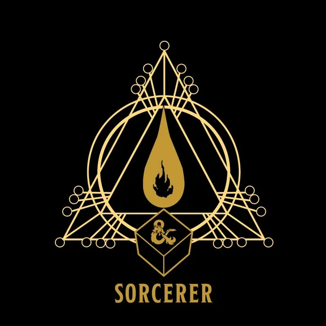 Dungeons & Dragons Sorcerer Men's T-Shirt - Black