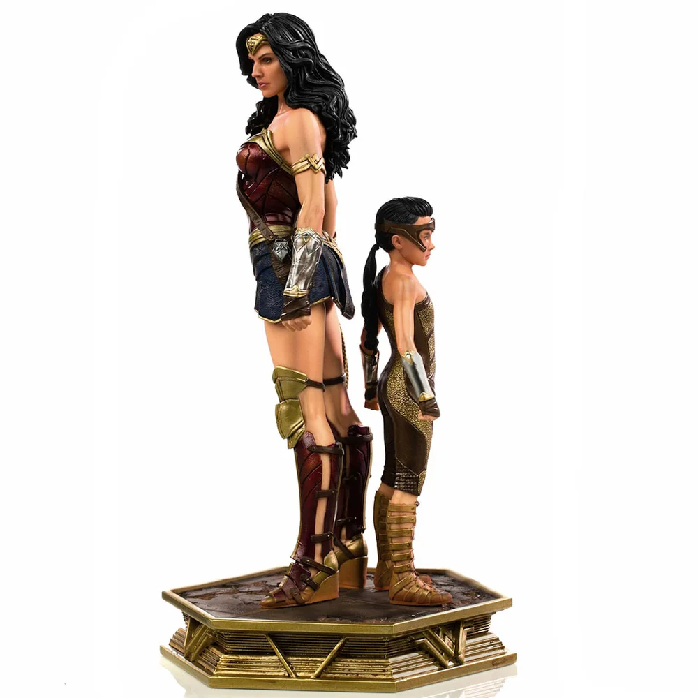 Iron Studios Wonder Woman 1984 Deluxe Art Scale Statue 1/10 Wonder Woman & Young Diana 20 cm Image 1