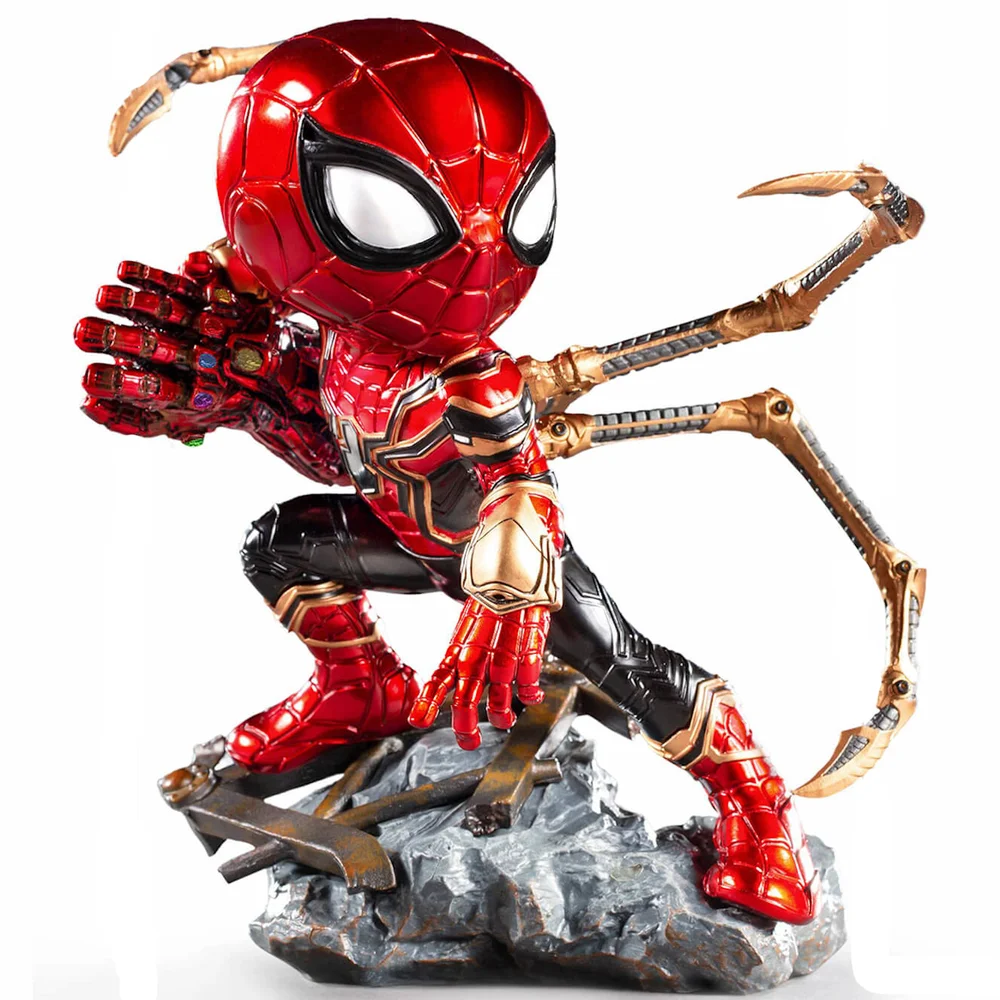 Iron Studios Marvel Avengers Endgame Mini Co. PVC Figure Iron Spider 14 cm Image 1