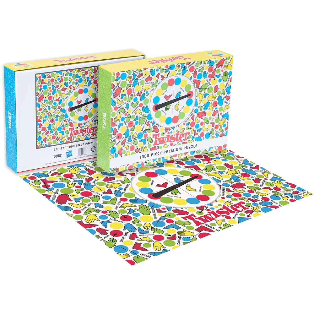 Twister Impossible 1000pc Puzzle - Zavvi Exclusive Image 1