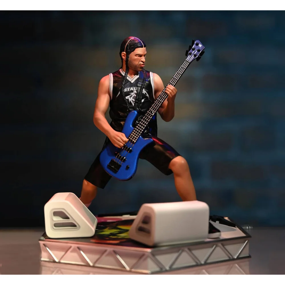 Knucklebonz Metallica Rock Iconz Statue - Robert Trujillo Image 1