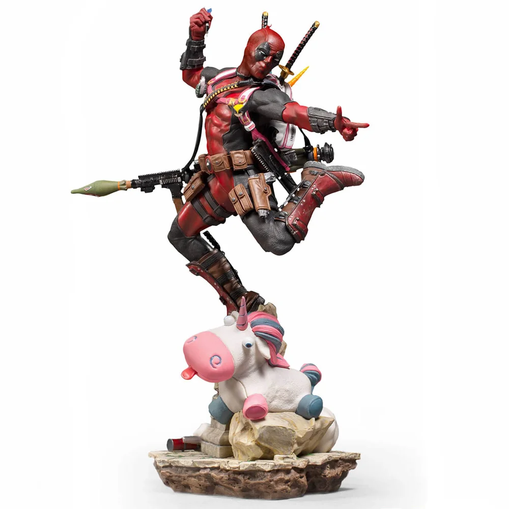 Iron Studios Marvel Comics Deluxe BDS Art Scale Statue 1/10 Deadpool 24 cm Image 1