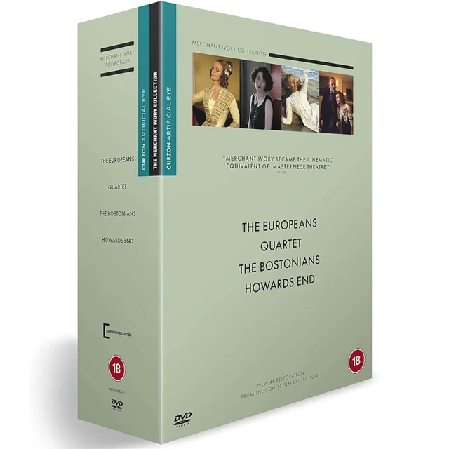 Merchant Ivory Boxset (Quartet / Howard's End / The Bostonians / The Europeans)