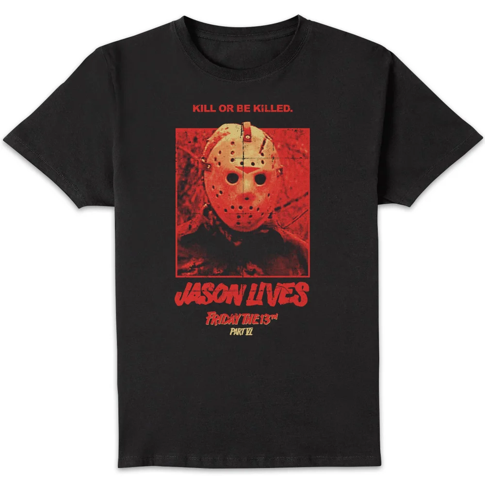 Friday 13th Jason Lives Men's T-Shirt - Black - 4XL Image 1