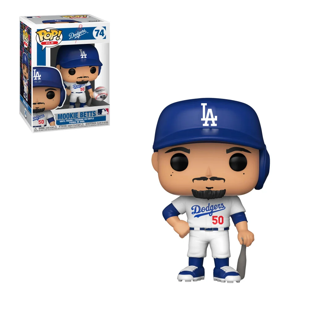 MLB Los Angeles Dodgers Mookie Betts Funko Pop! Vinyl Image 1