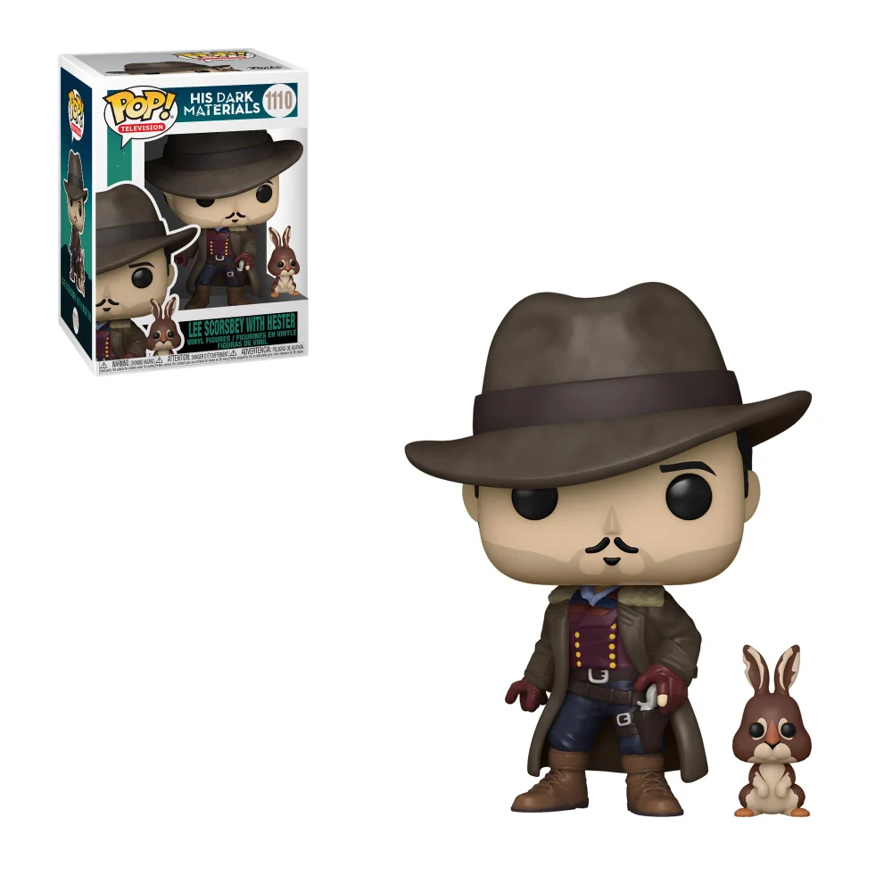 His Dark Materials Lee with Hester Pop! Vinyl Figure Image 1