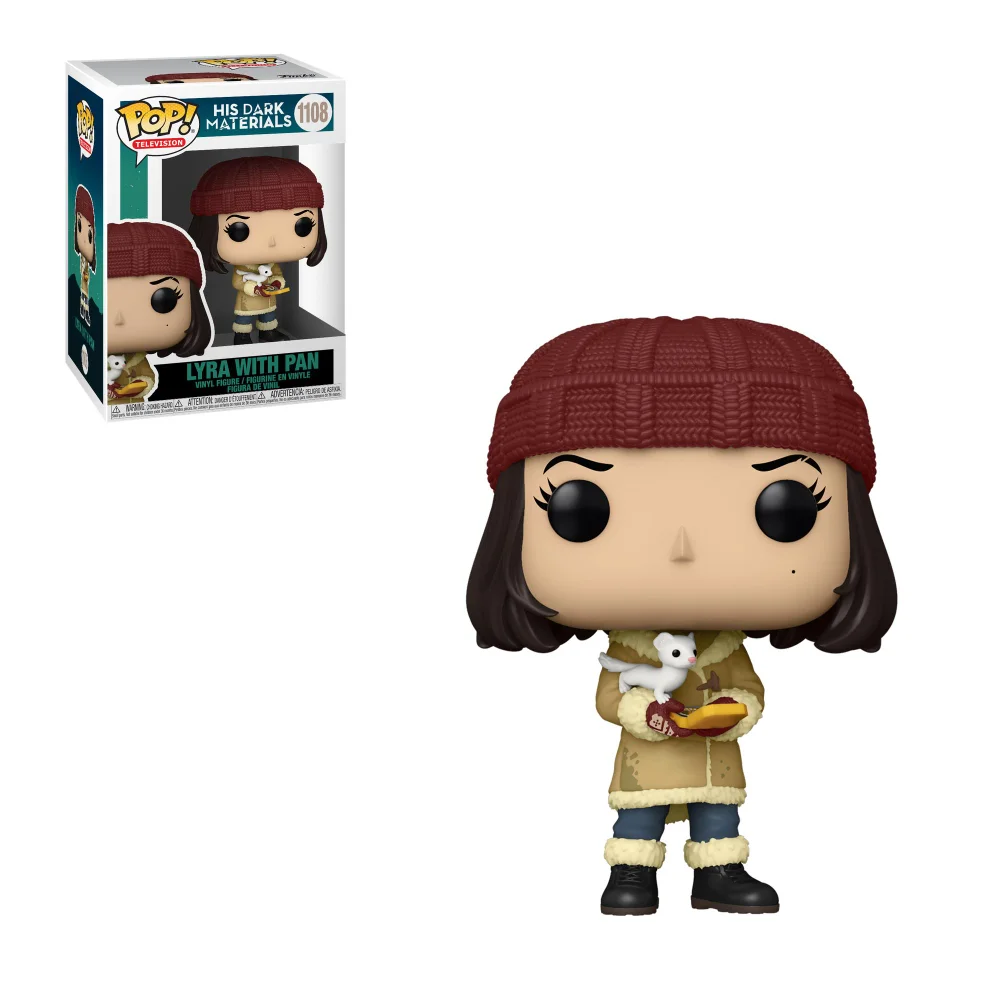 His Dark Materials Lyra with Pan Pop! Vinyl Figure Image 1