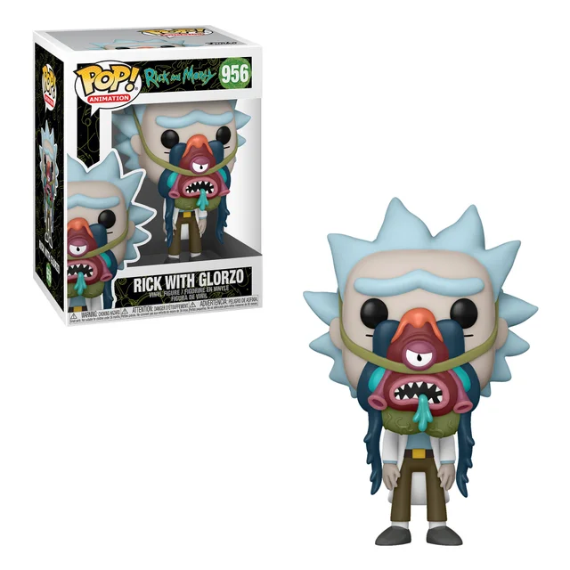 Rick and Morty Rick with Glorzo Pop! Vinyl Figure