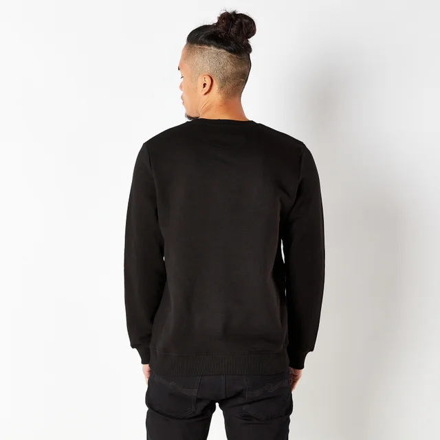 Back To The Future Flux Capacitor 80s Sweatshirt - Black