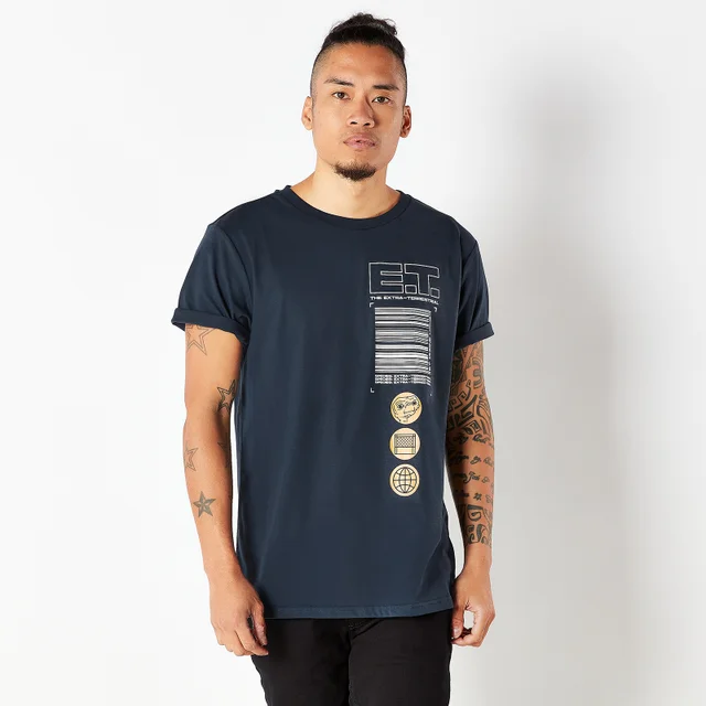 E.T. the Extra-Terrestrial Men's T-Shirt - Navy