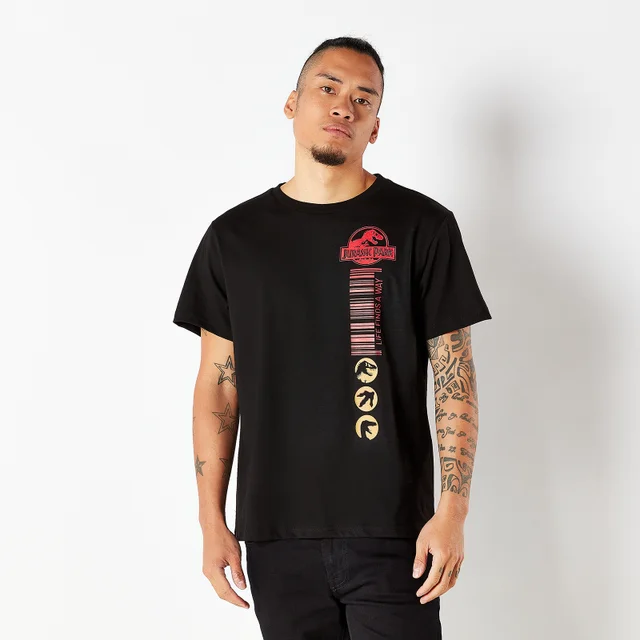 Jurassic Park Men's T-Shirt - Black