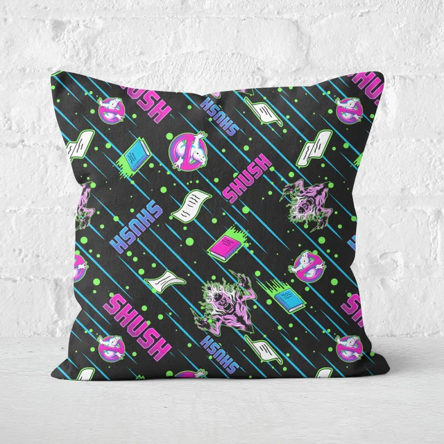Ghostbusters 80's Neo Square Cushion