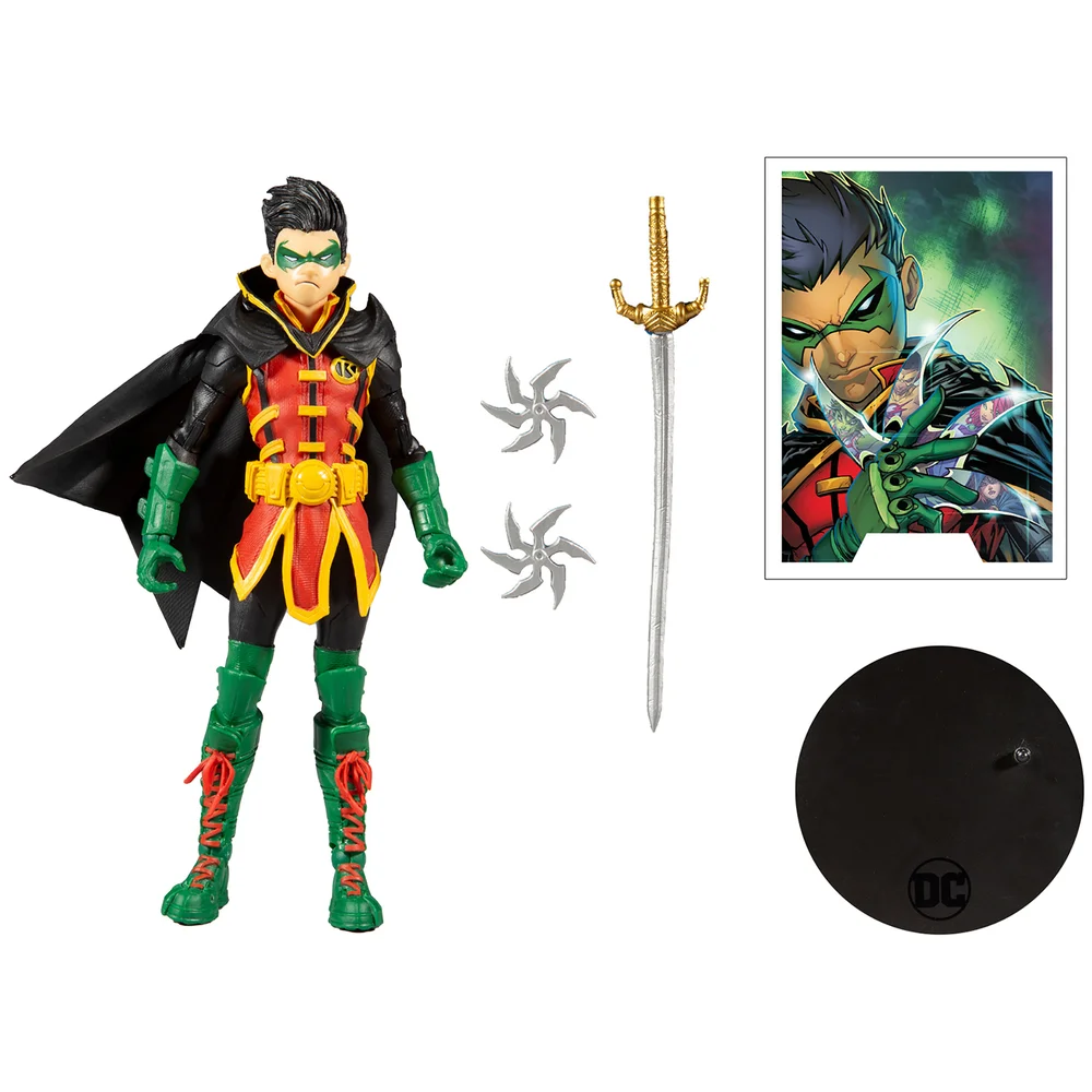 McFarlane DC Multiverse 7" Figures - Damien Wayne Robin Action Figure Image 1