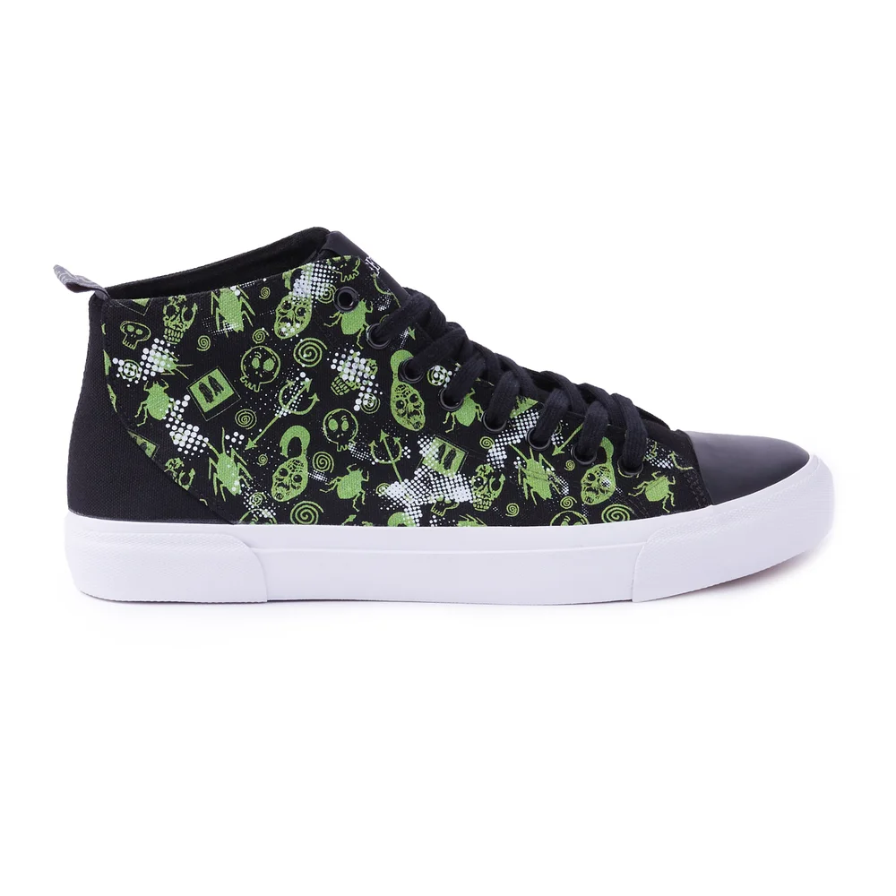 Akedo x Beetlejuice High Top - Black - UK 3 / EU 36 / US 4 Image 1