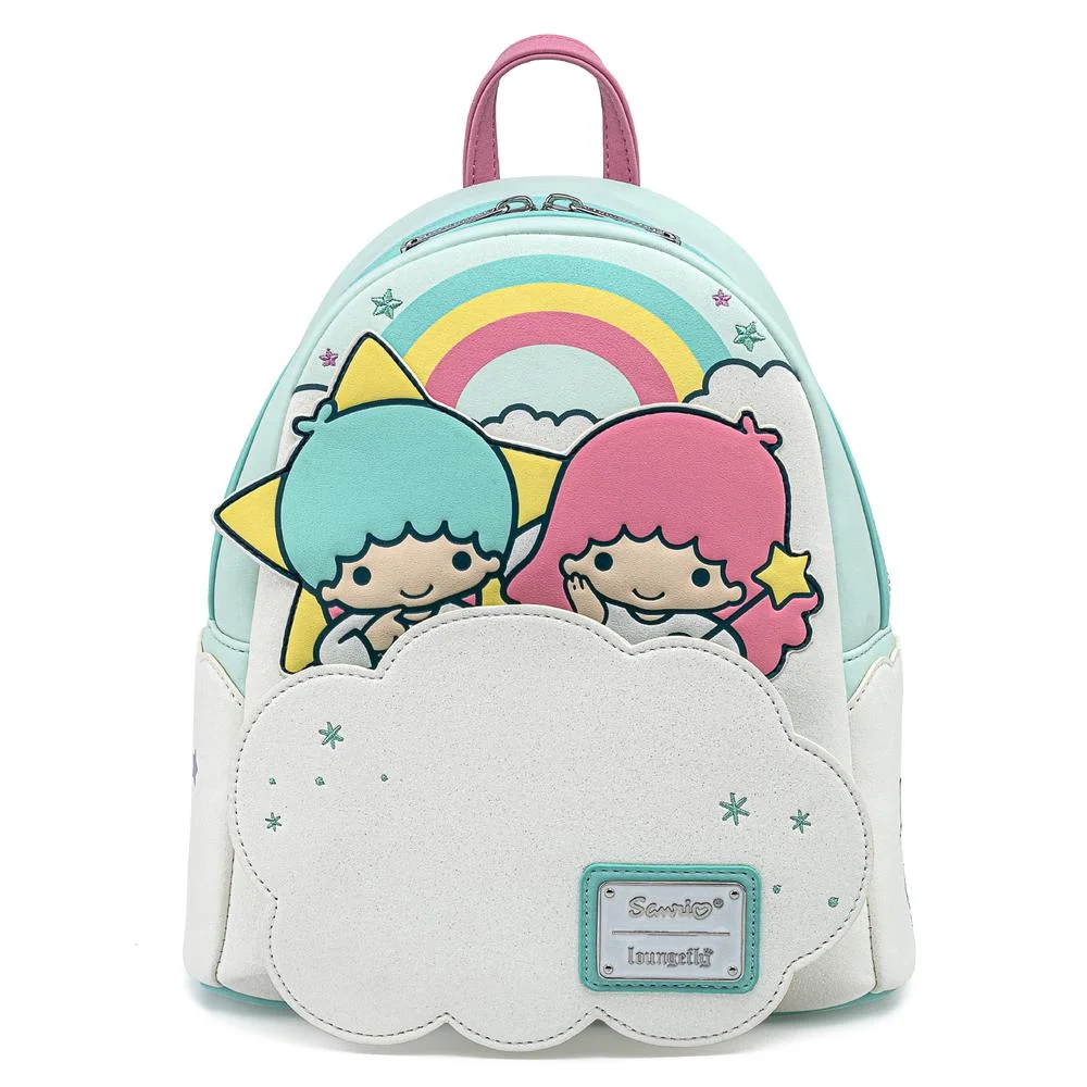 Loungefly Sanrio Little Twin Stars Two Stars On Cloud Mini Backpack Image 1