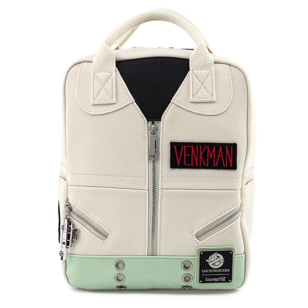 Loungefly Ghostbusters Venkman Cosplay Square Canvas Mini Backpack Image 1