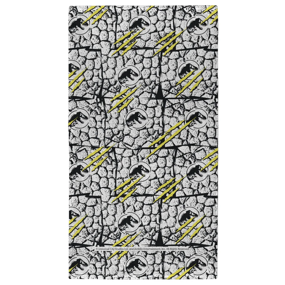 Jurassic Park Scratch Pattern - Fitness Towel Image 1