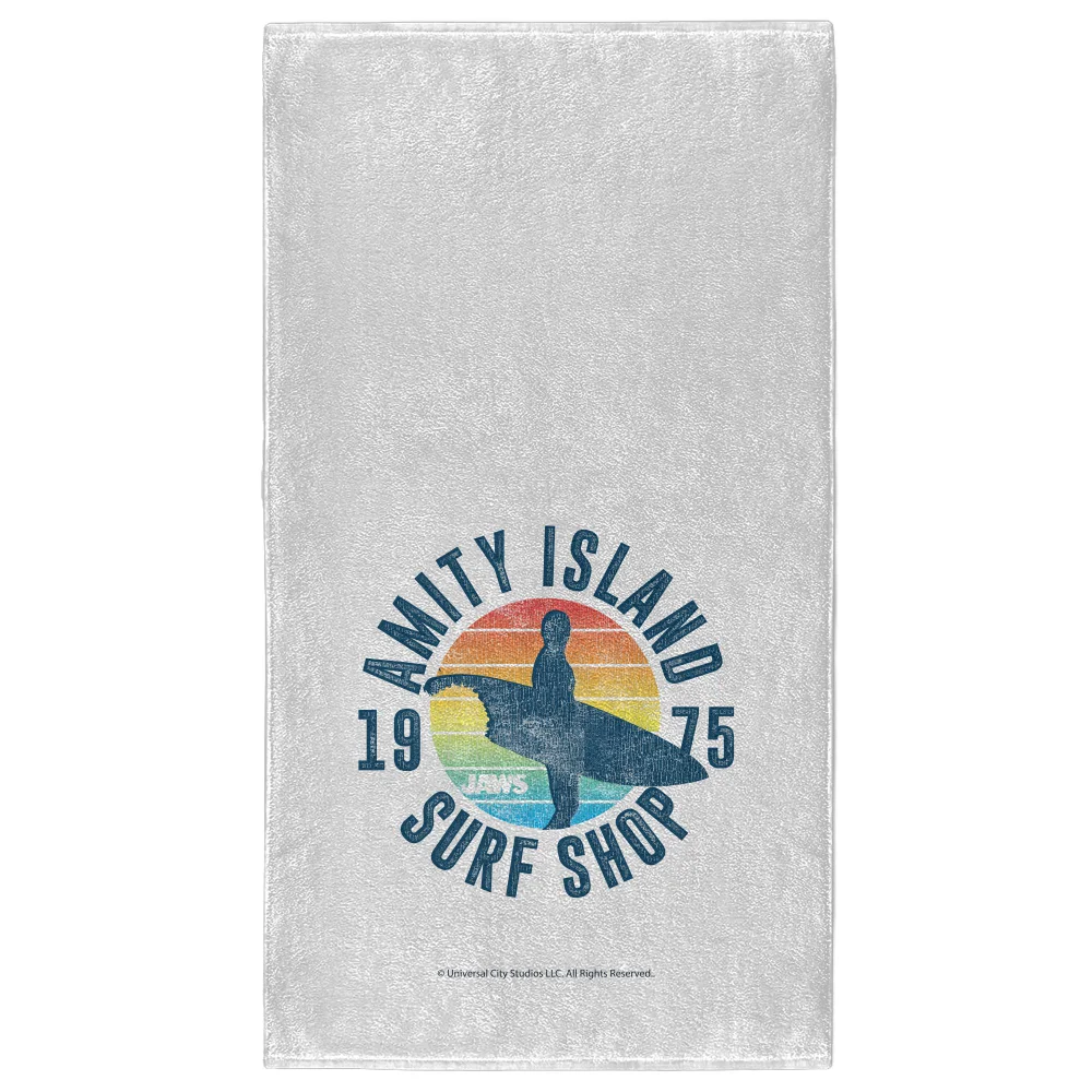 Jaws Island Surf - Fitness Towel Image 1