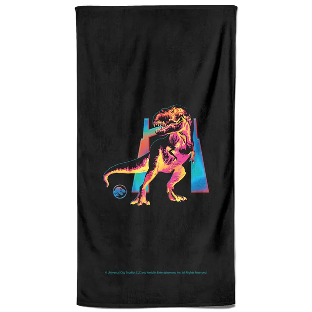 Jurassic Park TRex Beach Towel