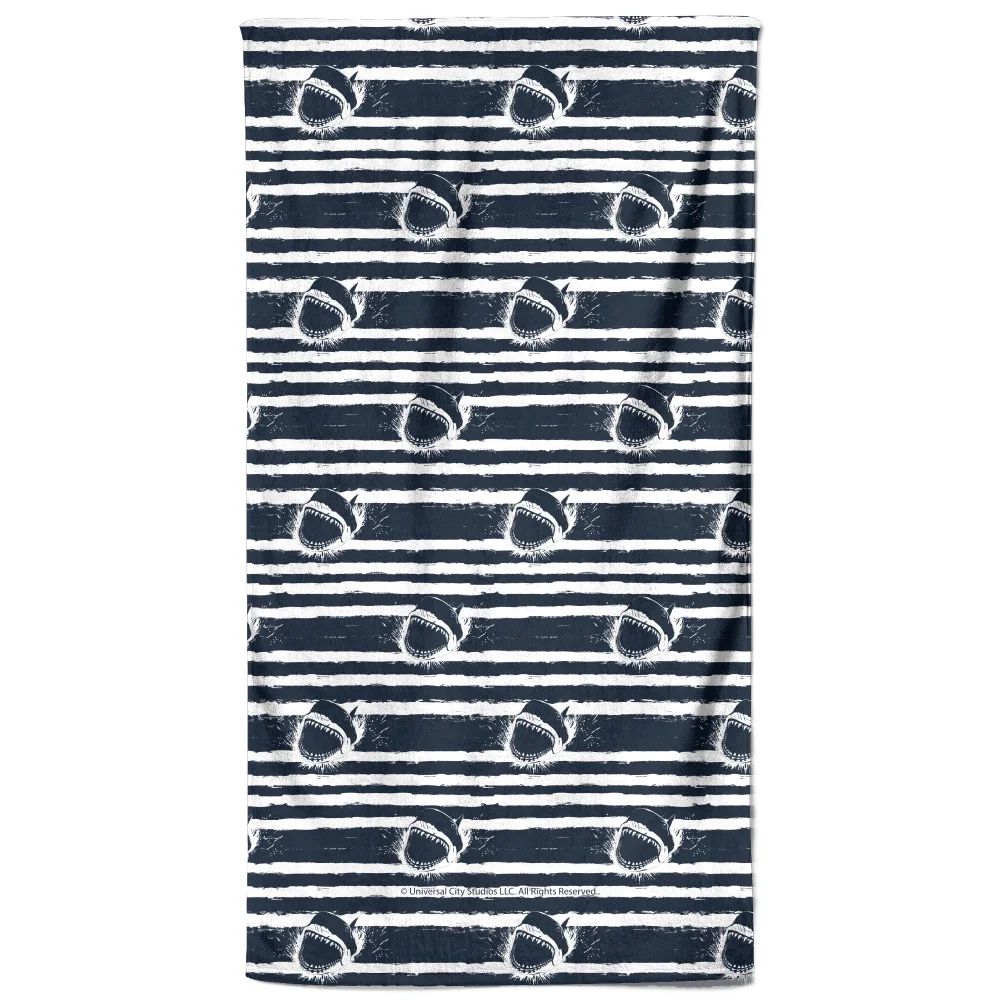Jaws Stripes Beach Towel Image 1