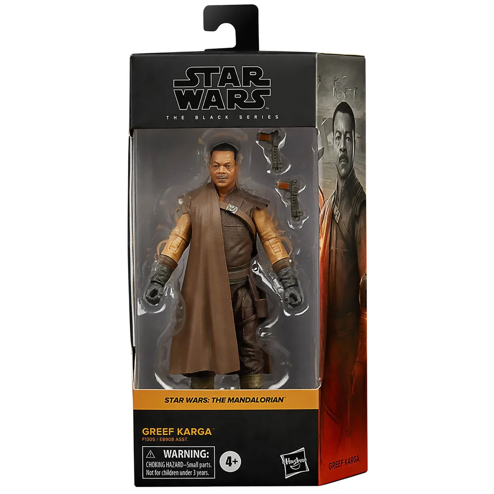 Hasbro Star Wars The Mandalorian Black Series Greef Karga Action Figure Image 1