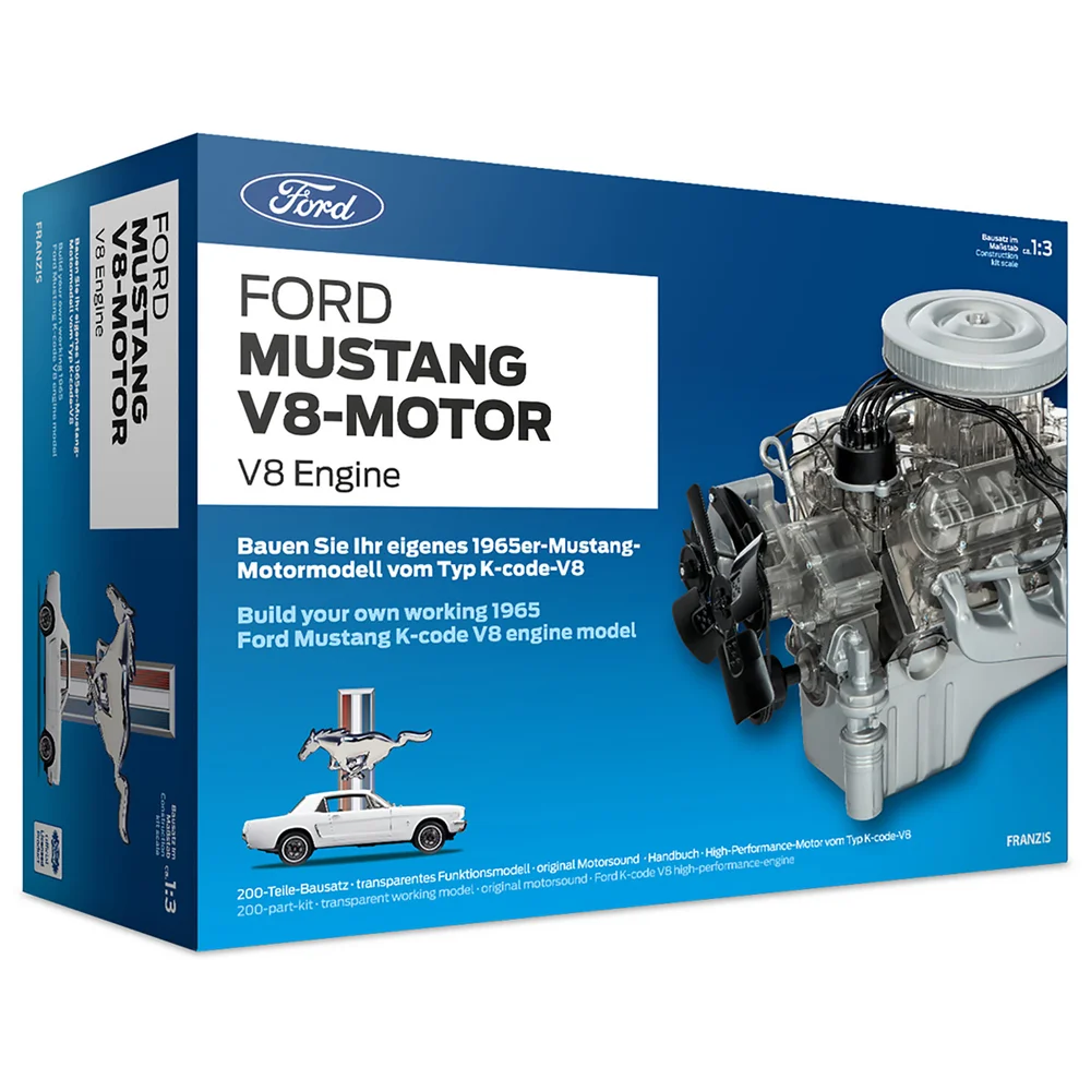 Franzis Official Ford Mustang V8 Engine Image 1