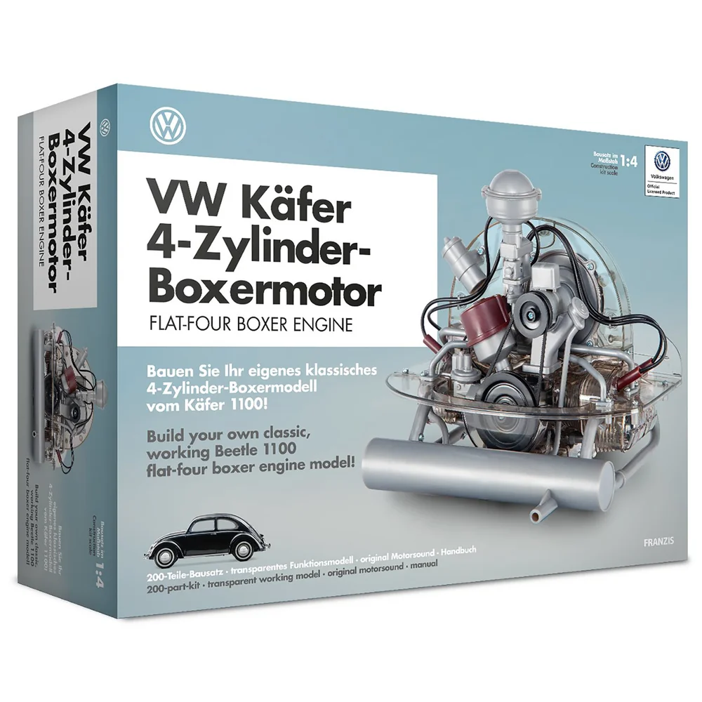 Franzis Official VW Beetle Flat-Four Boxer Engine Kit Image 1