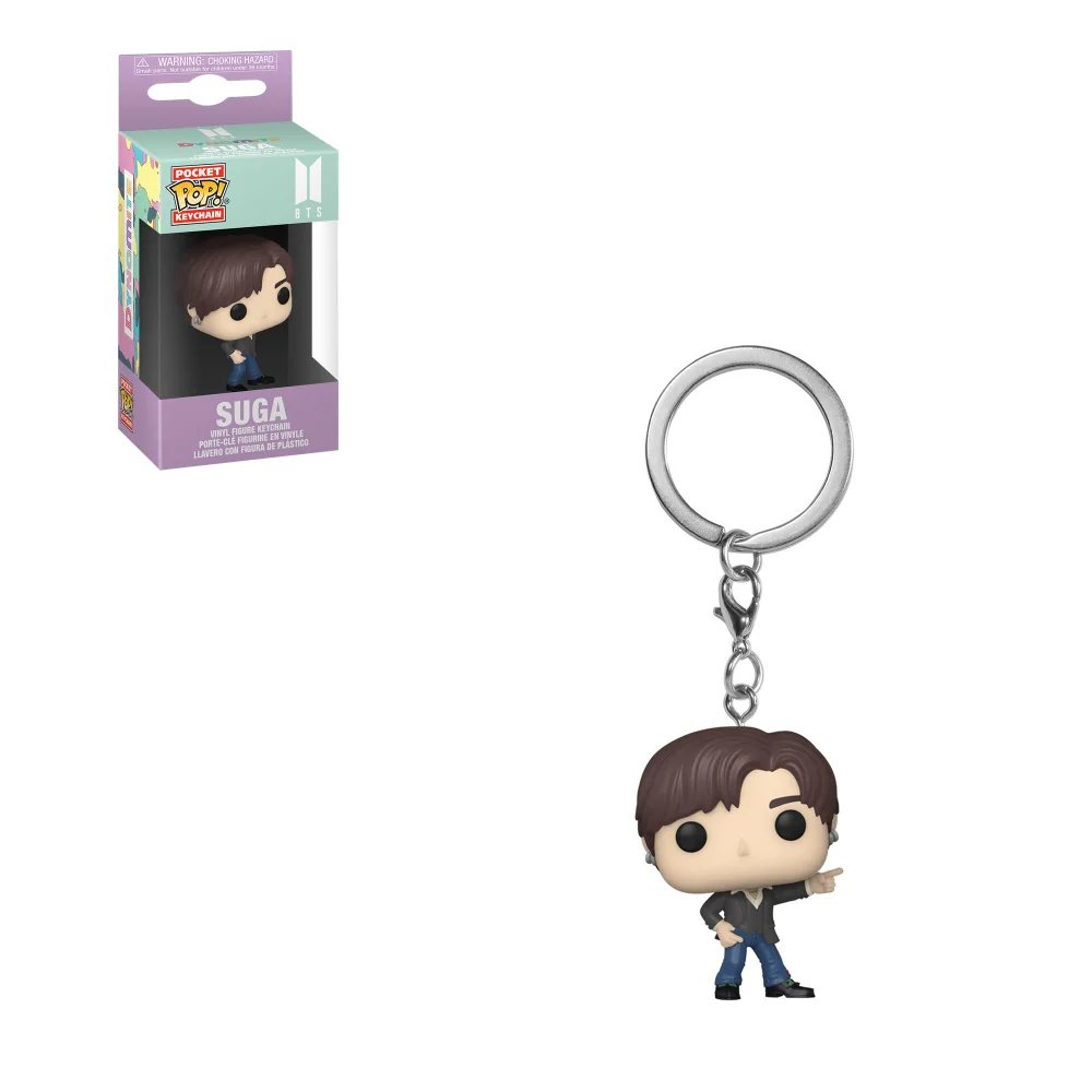 BTS Dynamite Suga Funko Pop! Keychain Image 1
