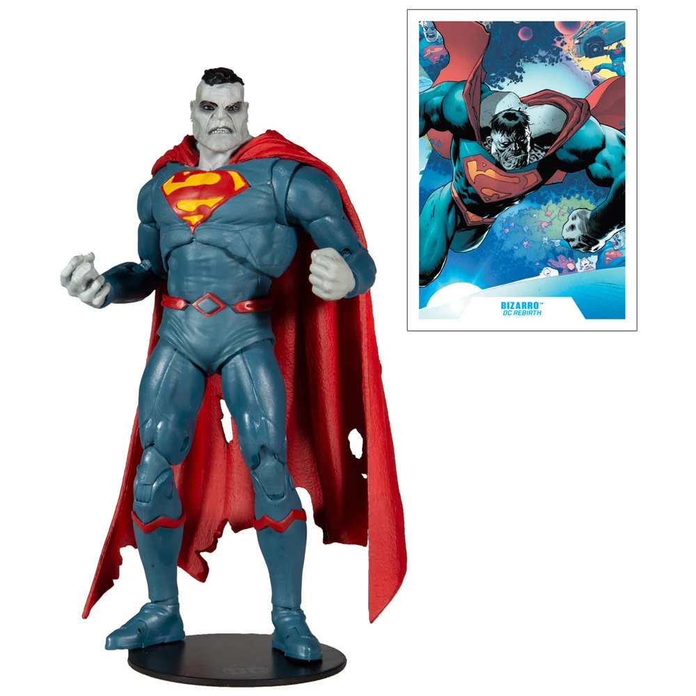 McFarlane DC Multiverse 7 Inch Superman Bizarro Action Figure Image 1
