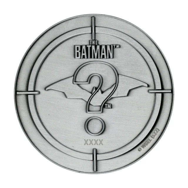 Fanattik DC Comics Batman and the Riddler Limited Edition Medallion