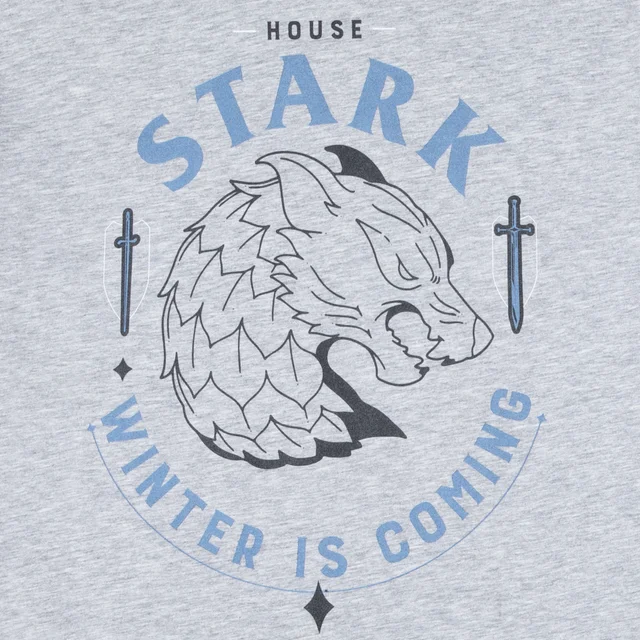 Game of Thrones House Stark Women's T-Shirt - Grey