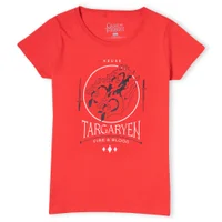 Game of Thrones House Targaryen Women's T-Shirt - Red - undefined undefined