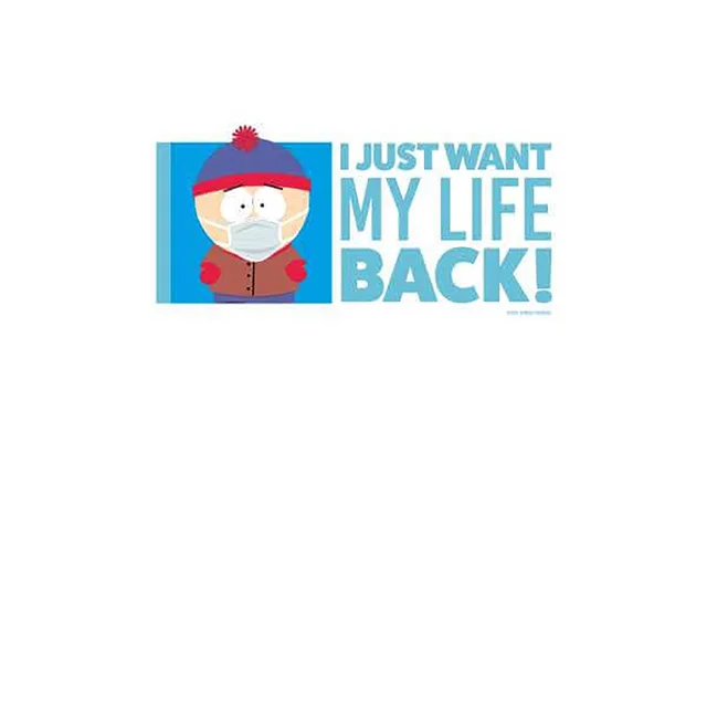 South Park I Just Want My Life Back Unisex Hoodie - White